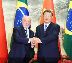 President Xi Jinping Meets President Lula - Beijing