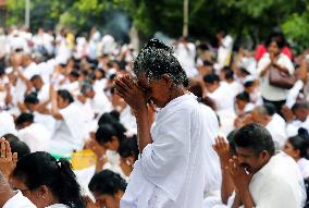 Celebration of Vesak Day - Sri Lanka