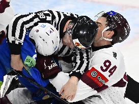 ICE HOCKEY WC SLOVENIA-LATVIA