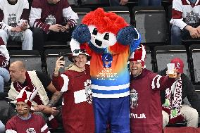 ICE HOCKEY WC SLOVENIA-LATVIA