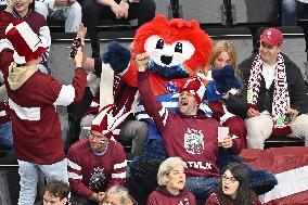 ICE HOCKEY WC SLOVENIA-LATVIA