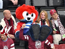 ICE HOCKEY WC SLOVENIA-LATVIA