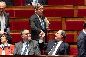 Questions to the government at the National Assembly - Paris AJ
