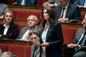 Questions to the government at the National Assembly - Paris AJ