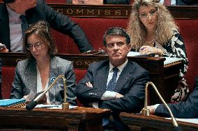 Questions to the government at the National Assembly - Paris AJ