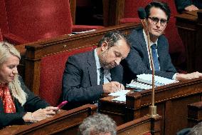 Questions to the government at the National Assembly - Paris AJ