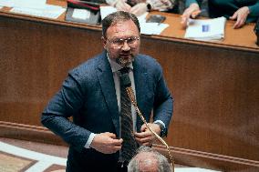 Questions to the government at the National Assembly - Paris AJ