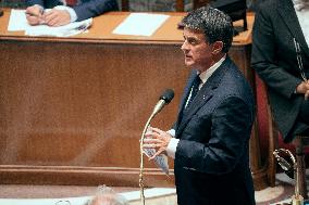 Questions to the government at the National Assembly - Paris AJ