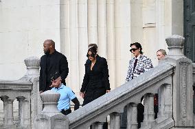 Kim Kardashian Leaves The Court - Paris