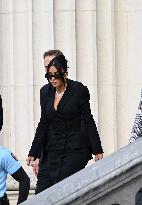 Kim Kardashian Leaves The Court - Paris