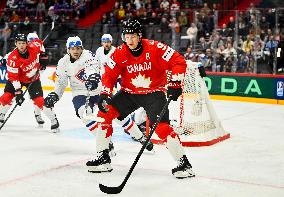 ICE HOCKEY WC CANADA-FRANCE