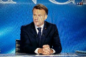 Emmanuel Macron interview - Paris EB