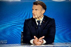 Emmanuel Macron interview - Paris EB