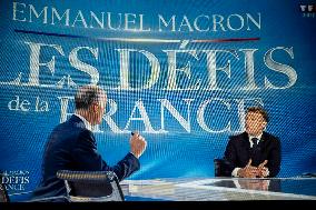 Emmanuel Macron interview - Paris EB