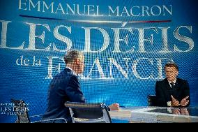 Emmanuel Macron interview - Paris EB