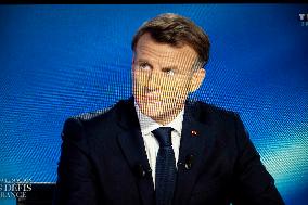 Emmanuel Macron interview - Paris EB