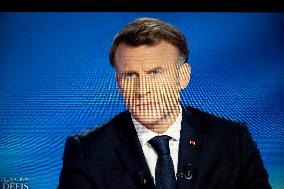 Emmanuel Macron interview - Paris EB
