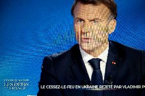 Emmanuel Macron interview - Paris EB