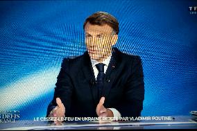 Emmanuel Macron interview - Paris EB