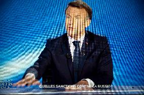 Emmanuel Macron interview - Paris EB