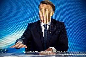 Emmanuel Macron interview - Paris EB