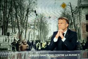 Emmanuel Macron interview - Paris EB