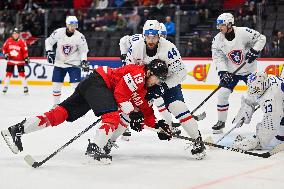 ICE HOCKEY WC CANADA-FRANCE