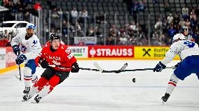 ICE HOCKEY WC CANADA-FRANCE