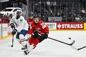 ICE HOCKEY WC CANADA-FRANCE