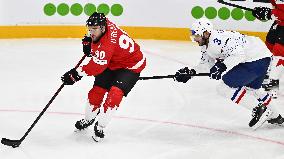 ICE HOCKEY WC CANADA-FRANCE