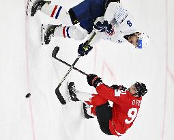 ICE HOCKEY WC CANADA-FRANCE