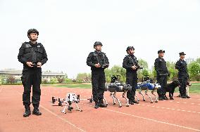 Police Patrol Robot Dog