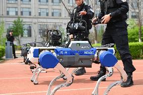 Police Patrol Robot Dog