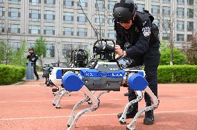 Police Patrol Robot Dog