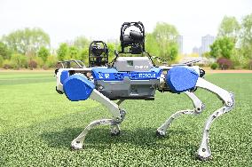Police Patrol Robot Dog