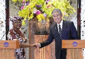 WTO head in Tokyo