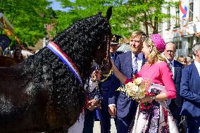 Royal Couple Visits Lopikerwaard and Vijfheerenlanden - Netherlands
