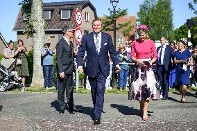 Royal Couple Visits Lopikerwaard and Vijfheerenlanden - Netherlands