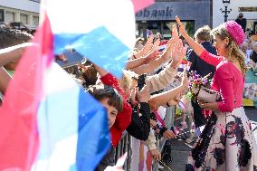 Royal Couple Visits Lopikerwaard and Vijfheerenlanden - Netherlands