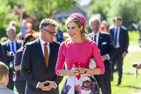 Royal Couple Visits Lopikerwaard and Vijfheerenlanden - Netherlands