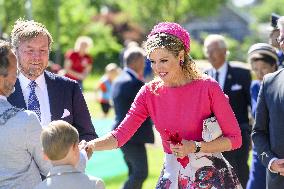 Royal Couple Visits Lopikerwaard and Vijfheerenlanden - Netherlands