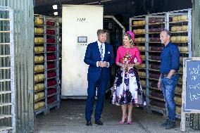 Royal Couple Visits Lopikerwaard and Vijfheerenlanden - Netherlands