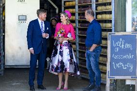 Royal Couple Visits Lopikerwaard and Vijfheerenlanden - Netherlands