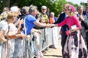 Royal Couple Visits Lopikerwaard and Vijfheerenlanden - Netherlands