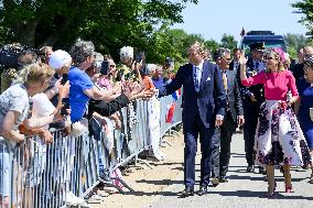 Royal Couple Visits Lopikerwaard and Vijfheerenlanden - Netherlands