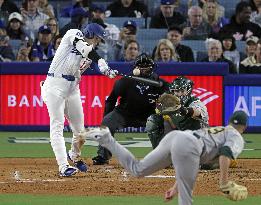 Baseball: Athletics vs. Dodgers