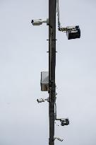 Number plate recognition cameras