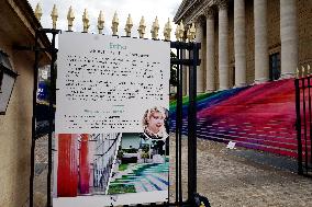 Artistic Installation by Elsa Tomkowiak at the National Assembly - Paris