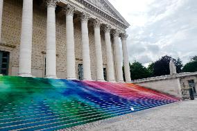Artistic Installation by Elsa Tomkowiak at the National Assembly - Paris