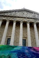 Artistic Installation by Elsa Tomkowiak at the National Assembly - Paris